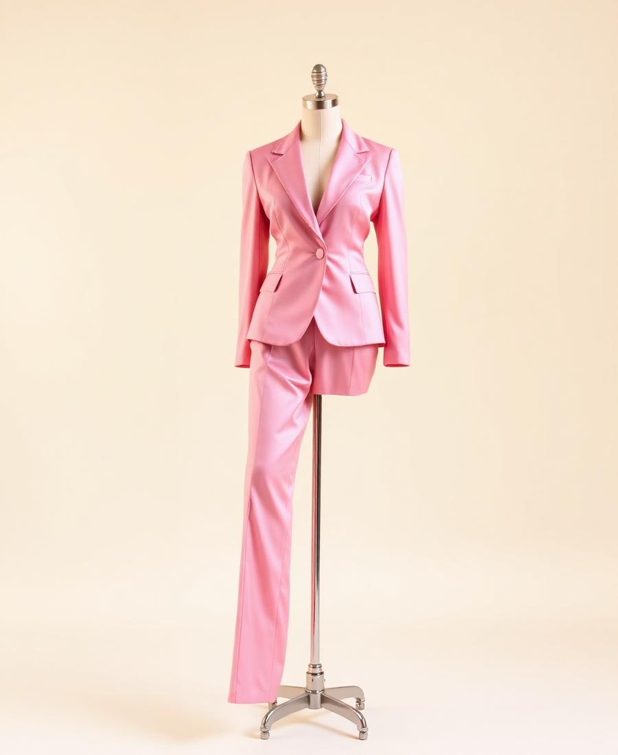 Blush Tailored Set